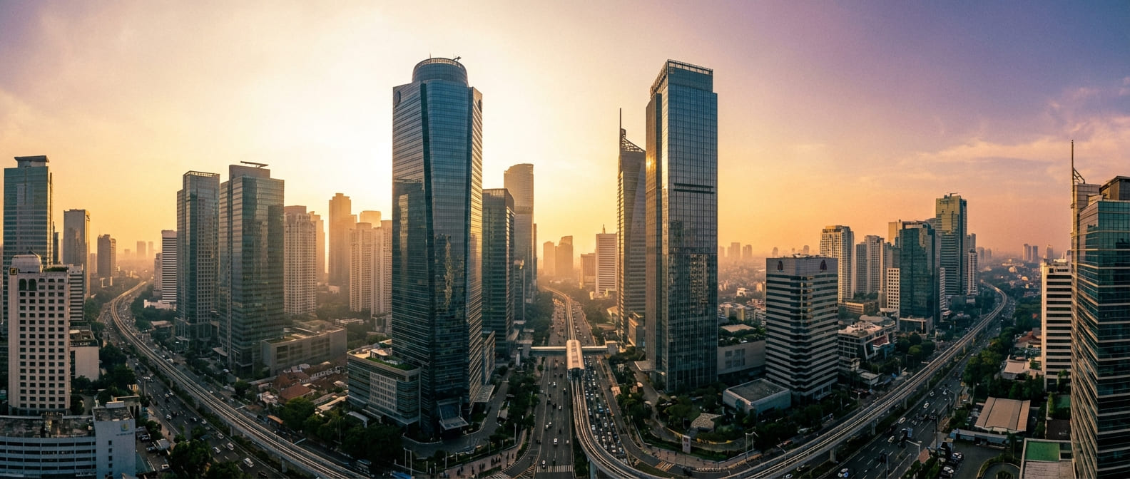 Jakarta SCBD skyline